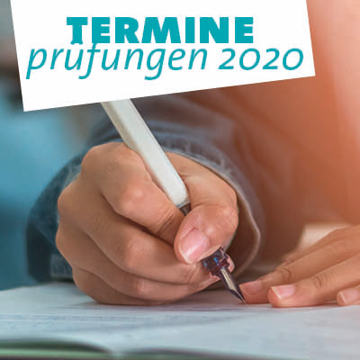 Termine Prüfungen 2020